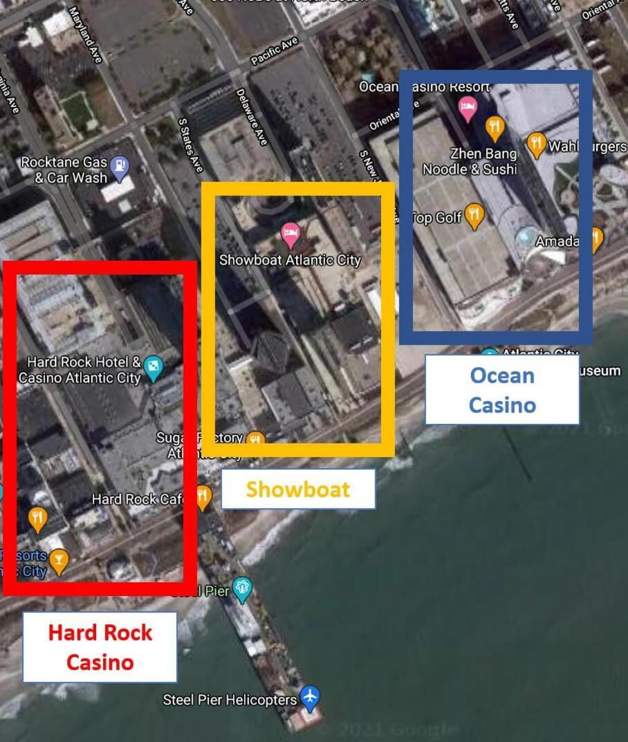 Beachfront 2Br 3Ba Condo By Cozysuites Atlantic City Exterior foto